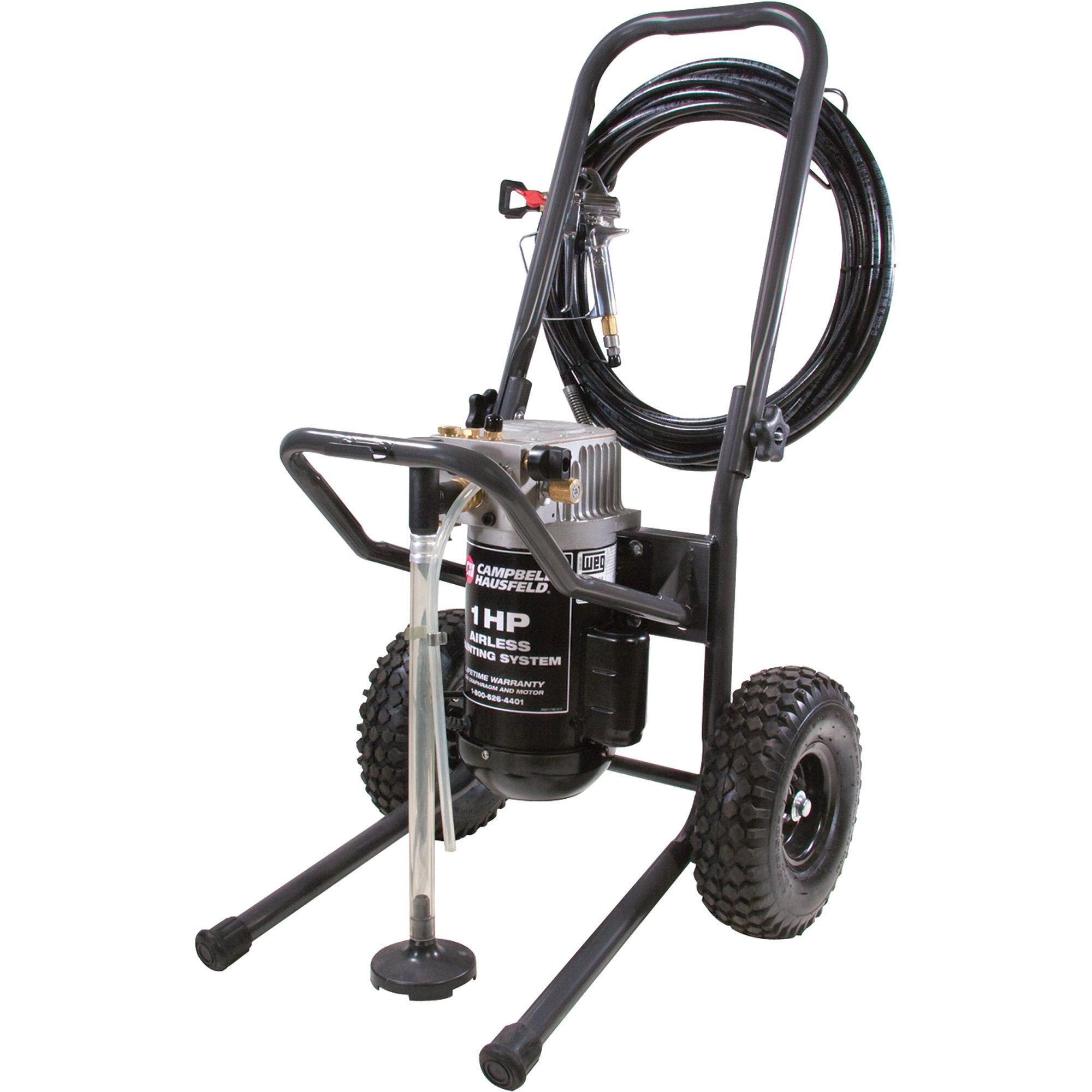 Campbell Hausfeld Barn and Fence Airless Paint Sprayer — 1 HP, 0.44 GPM, 3000 PSI, Model# PS290D